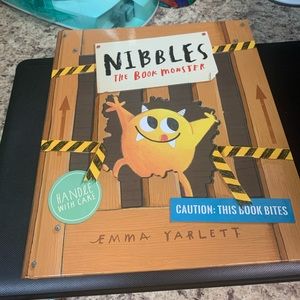 Nibbles the Book Monster book new